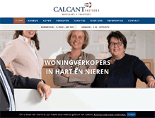 Tablet Screenshot of calcant.nl
